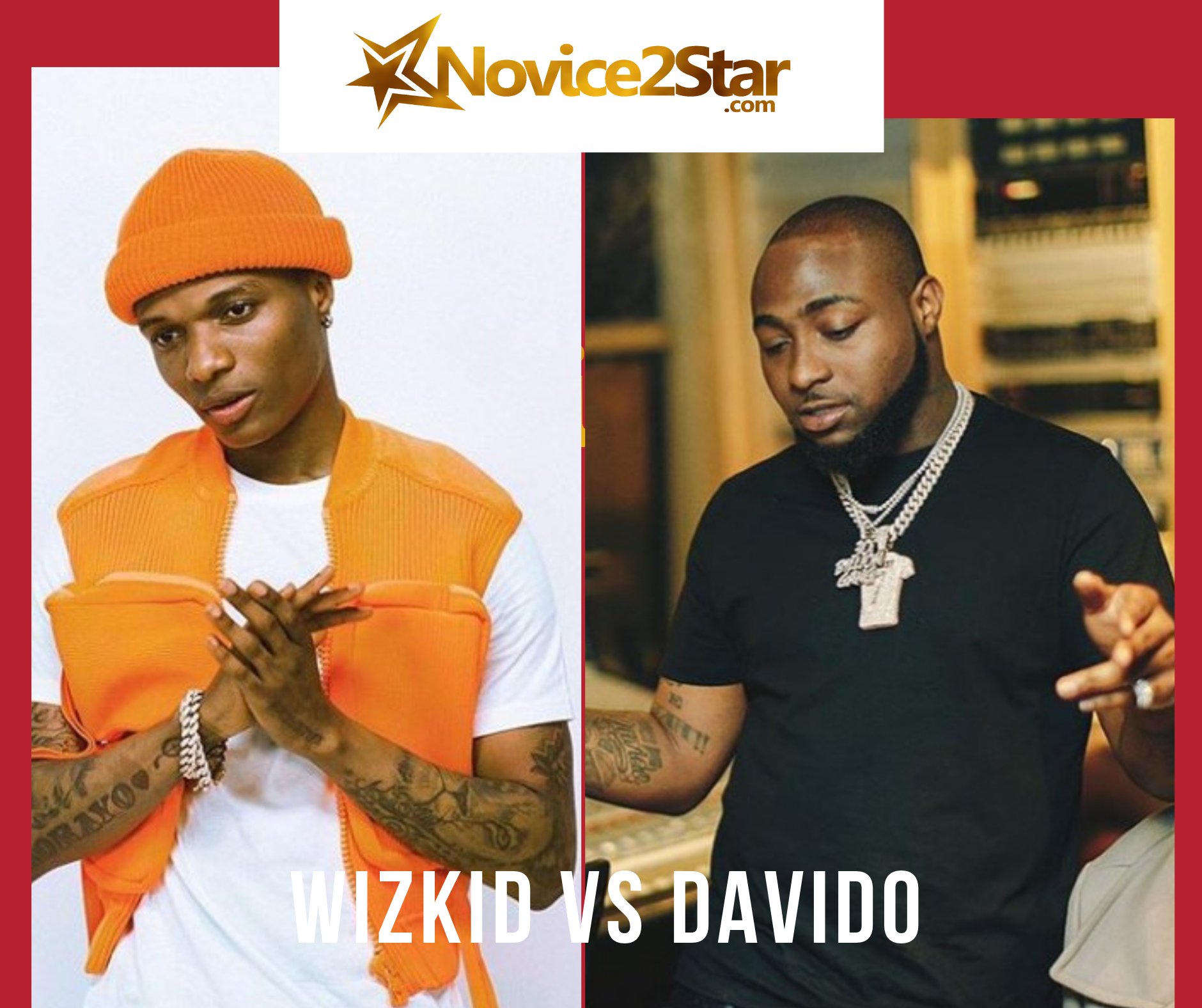 Wizkid Vs Davido: With Two Headies Awards At Piece, Who wins The Headies Awards 2019?