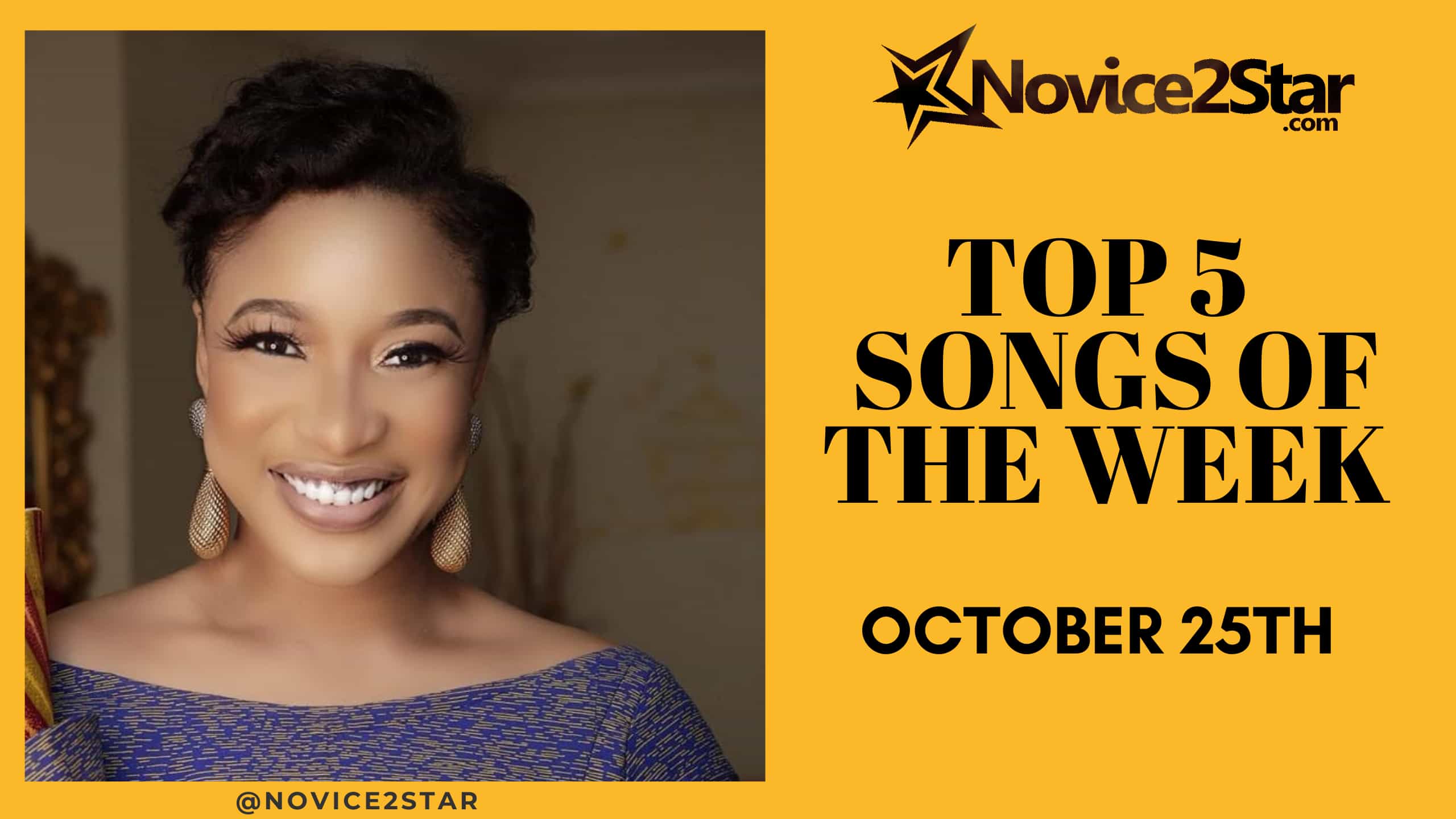 Top 5 Nigerian Songs Of The Week – October 25 2019 Chart