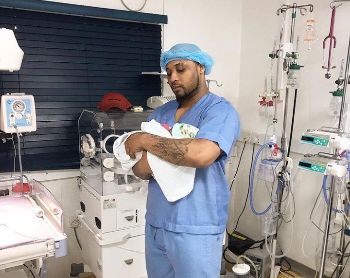 B-Red and Baby Mama Welcomes Their New Baby Boy (See Photos)