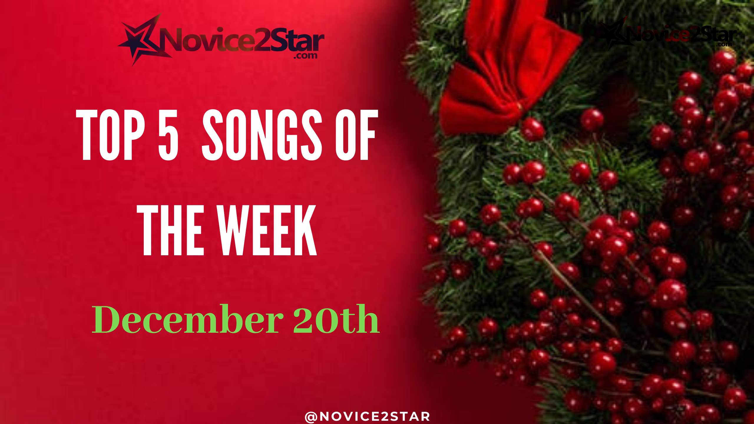 song of the week December 