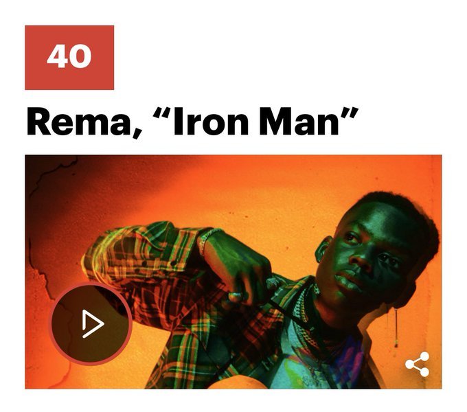 Rema iron man