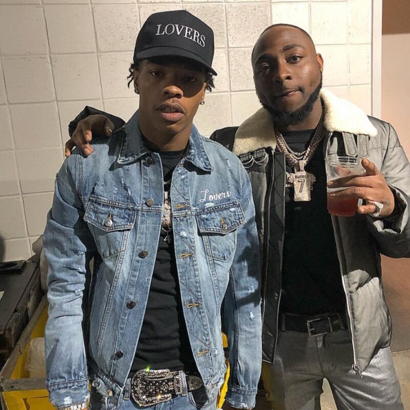 Davido And Lil Baby Seen Doing a Video Shoot Together in USA (VIDEO)
