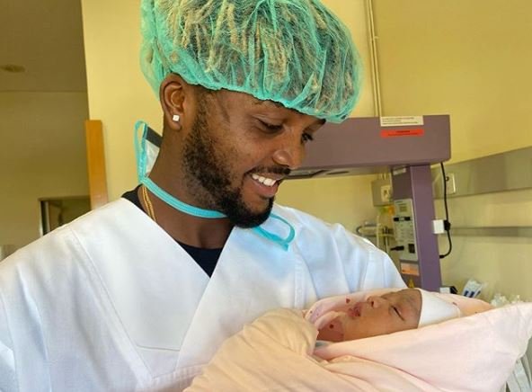 Super Eagle's Defender Welcomes First Child With His Baby Mama
