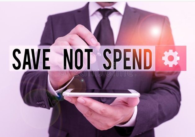 Focus on saving not spending