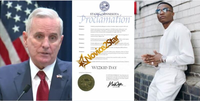 #WorldWizkidDay: Nigerians Hail Wizkid As The State Of Minnesota In The United State Has Declared October 6th As A Day To Celebrate Him