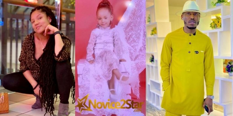 Ex BBNaija Housemate, Gifty Powers Calls Her Baby Daddy, Mr 2kay A Pig For Wishing Their Daughter A Happy Birthday
