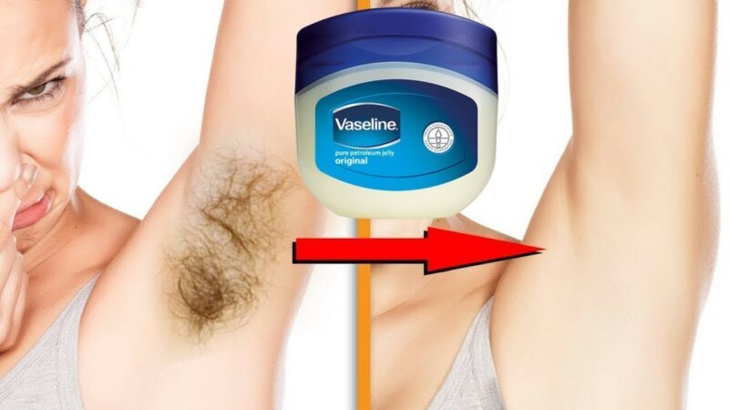 Remove Unwanted Hair With Vaseline NO Shaving! No Waxing! - Novice2star