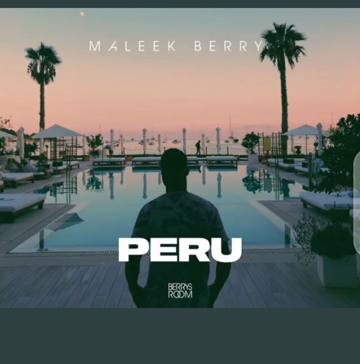 Maleek Berry Peru Cover
