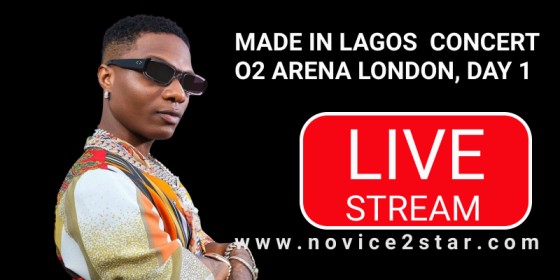 Wizkid Made In Lagos O2 Arena LIVE STREAM