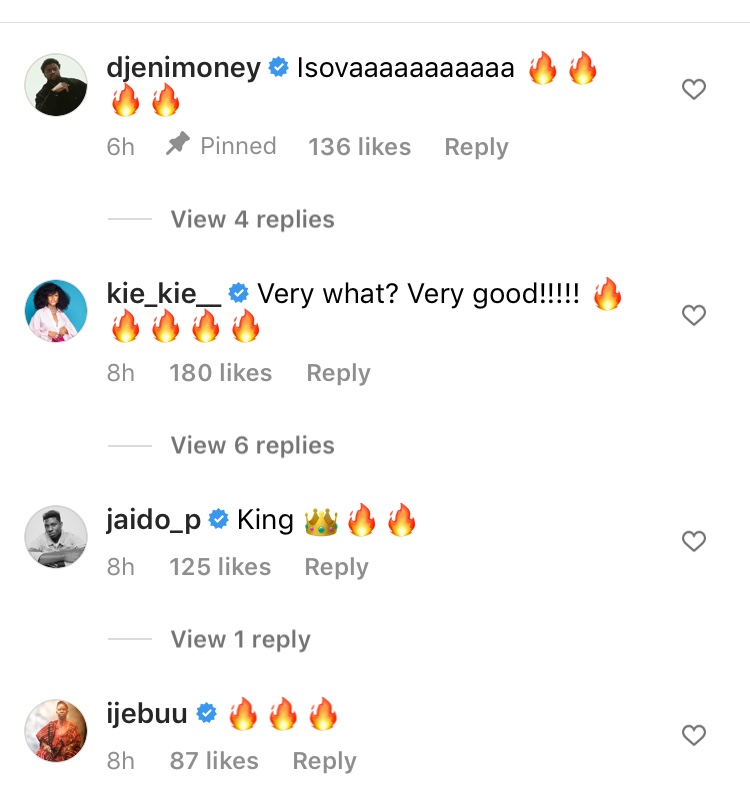 Comments of DJenimoney and Kiekie