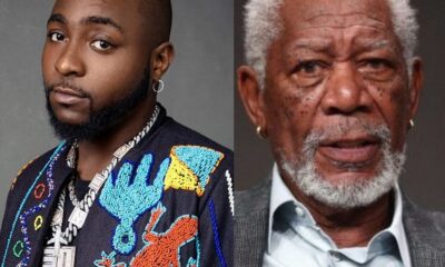 ''We Rise By Lifting Others, This Is Part Of His Legacy"- Morgan Freeman Hails Davido