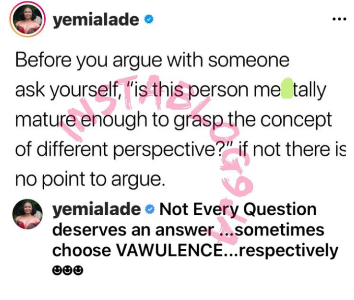 Yemi Alade replies Wizkid's assistant who says she will never sell out any venue