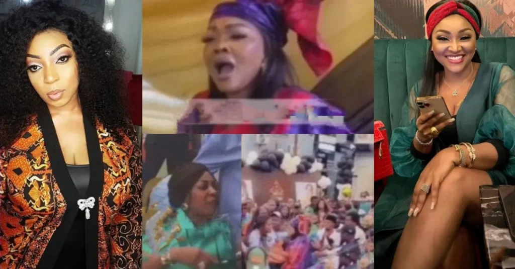 Mercy Aigbe And Lara Olutokun Fight Publicly, Exchange Blows (Video)