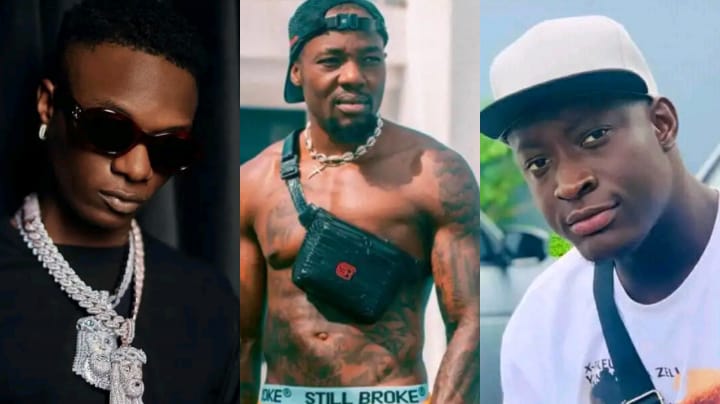 Wizkid’s aide Godson calls Carter Efe’s song ‘Machala’ nonsense in a new video.