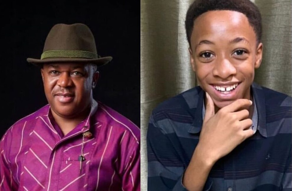 Nollywood Actor Francis Duru loses his 15years old son Ifeanyi