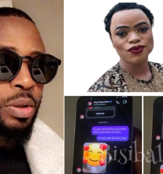 Shocking Revelations: Leaked Chats Uncover Tunde Ednut and Bobrisky's Alleged Secret Gay Relationship!