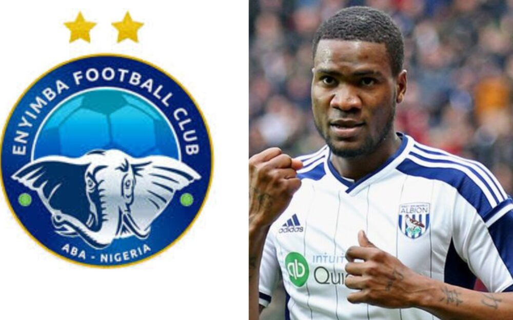 Enyimba FC Aims For NPFL League Glory At it Signs AFCON Winner Ideye Brown